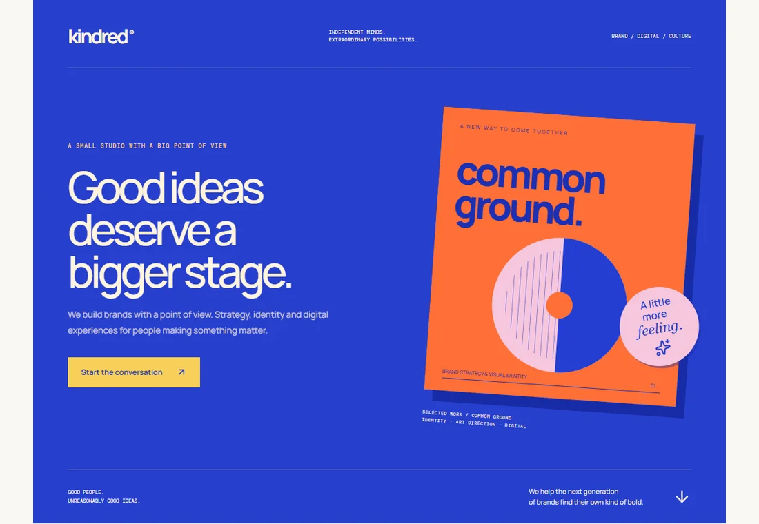 Editorial Fold — section preview